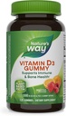 Nature's Way Vitamin D3 Gummies, Supports Immune and Bone Health*, 2000 IU (50 mcg) in 2gummy Service, D3 2000IU per 2 Gummies, Karma Meyve Flavored, 120 Count