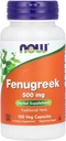 Now Foods Now FOENUGREEK 500MG, 100 CT