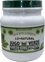 JUGO Verde (Green King Toz) Super Detox 16 oz Diyetsel Tamam% 100 Doğal, Vegan, Gluten, şeker yok Bye Bye LONJITA Green Tea, Moringa, Spinach ve More Fiber