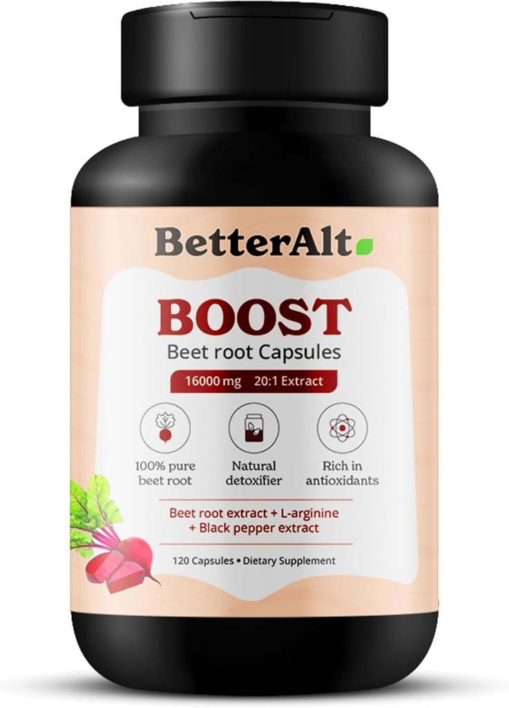 Daha iyi Alt Arıt Kök Toz Kapsülleri (120 Capsules)