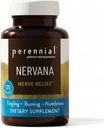 Perennial Nervana – Herbal Nerve Support & Mood Balance Formula | Plant-Based Mix with Lavender, Passionflower, Corydalis, Lobelia & Prickly Ash Bark | 120 Vegetarian Capsules | 40-Day Supply