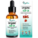 Doğal Mullein Ear Wax Removal Oil & Clean Drops with Strawberry for Kids | Earwax Softener, Moisturizer & Alerji Soothing | Tinnitus, Itching, Ringing & Clogged Ears