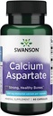 Swanson Food Aspartate - Herbal Supplement Kemik, Kalp ve Kas Sağlığı - Doğal Formula Total Body Wellness - (60 Capsules-200 mg each)