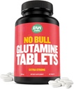 "No Bull" L-Glutamine Tabletleri, Pure L Glutamine Pills, Non GMO, L Glutamine Supplement, Doğal Vegan, Vejetaryen Dostu ve Gluten Free, 1000 mg