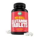 "No Bull" L-Glutamine Tabletleri, Pure L Glutamine Pills, Non GMO, L Glutamine Supplement, Doğal Vegan, Vejetaryen Dostu ve Gluten Free, 1000 mg