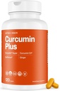 Better Way HealthTM Curcumin Plus – Turmeric Curcumin C3® Kompleksi Boswellin®, BioPerine® ve Ginger – Ortak Destek & Inflammation Relief Supplement – 120 Caplets