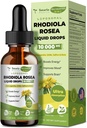 Totaria Liposomal Rhodiola Rosea Tincture 16, w/Ashwagandha, L-Theanine, Saffron, Ultra Strength Cortisol Supplement with Rhodiola Rosea, Magnezyum