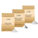 Pure Original Materialsselli Sche (1lb) Kalsiyum Klorid, Kalsiyum Citrate, Kalsiyum Lactate