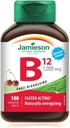 Jamieson Vitamin B12 Mekotik Tabletler, 1.000 mcg, 100 altlı Tabletler
