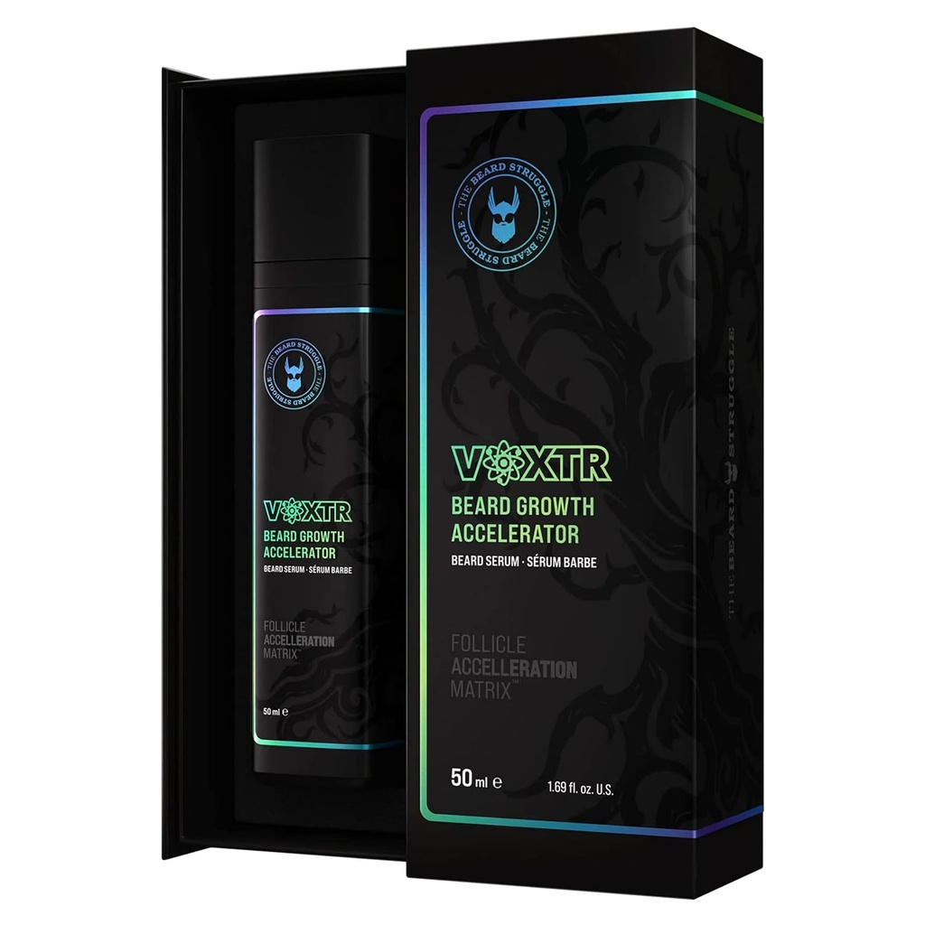 Ayıd Mücadele Voxtr Beard Growth Serum with Follicle Acceleration Matrix - Beard Serum, 1.69 Fl. Oz. ABD
