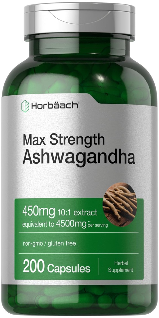 Horbäach Ashwagandha συμπλήρωμα 