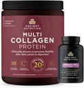 Eski Beslenme Kadınları Multivitamin 40+ Günlük, 30 Kont + Multi Collagen protein Toz, Unflavored, 40 Hizmet