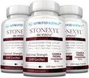 Onaylanmış Bilim Stonexyl - Kidney Stones için herbal Destek - 180 Capsules - Chanca Piedra - High Abors - 3 Ay Supply - Vegan
