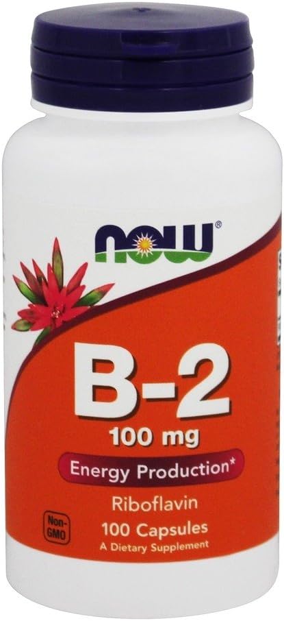 NOW Foods B-2 -- 100 mg - 100 Κάψουλες