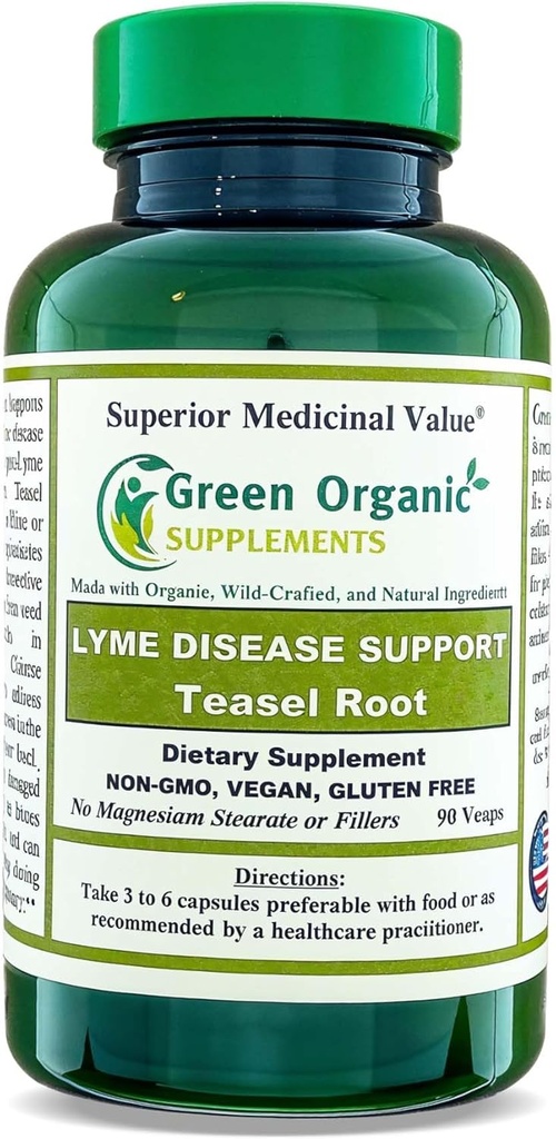 Yeşil Organik Supplements' Lyme Hastalığı, Çaysel Kök