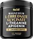Magnezyum L-Threonate Capsules 500mg & More Supplement - 120 Capsules - Destek Olumlu Mood, Kas Büyüme, Immune System, Brain Health & Focus
