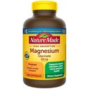 Nature Made Glycinate 200 mg per serve, Magnezyum Supplement for Muscle, Heart, Nerve and Bone Support, 180 Magnezyum Bisglycinate Capsules, 90 Day Supply