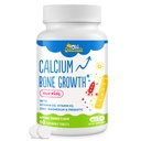 Vitamin D3 & K2, çinko, Magnezyum & Prebiyotiklerle 500 MGuba Supplement. Çocuklar için çocuk Vitaminleri Bone Strength, High Abxia, Orange Chewables, Non-GMO, Gluten Free, 60 Tabs