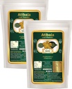 Veena Biotic Atibala Leaf Toz (Abutilon indicum) Kangi Toz - Hint Mallow - Atibala Toz - Thuthi Toz - Atibala churna - 400g (Pack of 2)