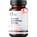 Sağlık S-Acetyl Glutathione Synergy için tasarımlar - NAC + Vitamin B6 ile 200 mg S-A-GSH - Normal Detoxification (60 Capsules)