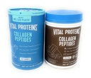 Vital Proteins Collagen Peptides Toz, Saçları, Nail, Skin, Bone ve Joint Health, UNFLAVORED 24OZ & Chocolate 32OZ (Variety)