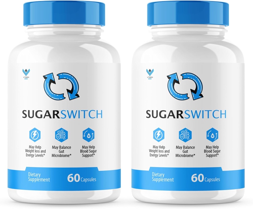 (2 PACK) Sugar Transition Capsules, Resmi Sugar Switch Pills, All- Natural Blood Formula for Health Levels, Sugar Switch 24 Supplement, Sugar Photo 2 Pectin Yorumlar (120 Capsules) 2 Ay Supply
