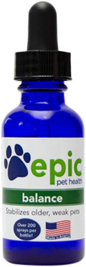 Denge - Eski veya Weak Evcil hayvanlar için Stabilize edilen tüm Doğal Sıvı Supplement - Doğrudan Vücut, Gıda ve Su Hızlı Sonuçlar için - Tüm Evcil hayvanlar için Güvenli (Dropper, 2 Ounce)