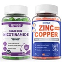 NAVISS Νικοτιναμίδη 500mg Gummies + Τσίχλες χαλκού ψευδαργύρου