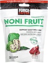 FORCE FACTOR Noni Fruit Chews for Immunity and Skin Health Support, Noni Juice Supplement, Plant-Based Antioxidant Superfood Chews, Gluten-Free, & Vegan, Apple Berry Flavor, 30 Soft Chews