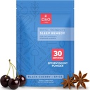 D'AO Laboratuvarları Ruh Tranqutitude - Non-Habit Form - Ruh Calmness Supplement - Stres Rahat ve Tranquil Toz - GUI Pi Tang Geleneksel Çin Herbal - Black Cherry & Spice Flavor - 30 Hizmetler