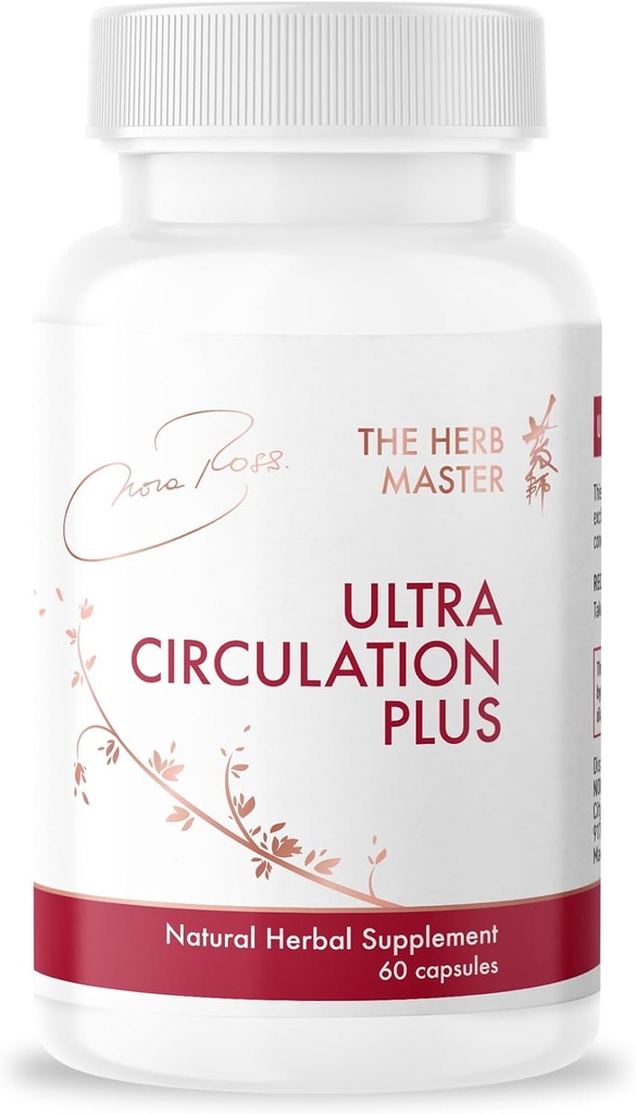Nora Ross Ultra Circulation Supplements - Erkekler ve Kadınlar için Sağlıklı Nitrik Oksit Supplements - Sağlıklı Kalp ve Kan Akışı Desteği – Nitrik Oksit Supplement – 60 Capsules