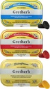 GRETHER'S Sugarfree Pastilles Blackcurrant, Elderflower & Redcurrant - Singers için Hediye - Kuru Ağız Yardımı için Doğal Remedy - 2.1 oz (Pazar 3)