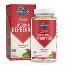 Life Liposomal Berberine ve Kromium Picolinate Zaten Sağlıklı Kan Şekeri, Glucose Metabolism ve Cholesterol - Kolay Digestion için Probiyotikler -Non GMO, Gluten Free, Kosher, 30 Hizmet