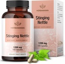 HERBAMAMA Κάψουλες STING Nettle - 1200mg εκχύλισμα ρίζας STING Nattle για την υποστήριξη της ουρικής αρτηρίας - Vegan, μη GMO Urtica Dioica συμπλήρωμα