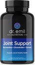 DR. EMIL NUTRITION Joint Aid Supplement - Glucosamine Chondroitin, MSM & Turmeric - Erkekler ve Kadınlar için Hareketlilik ve Engellilik Ortak Sağlık Tamamı * (60 Capsules)