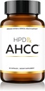 HPD Rx Premium AHCC & Shiitake Mushroom 1100 mg for Service Supplement, Natural Immunity Branson, Doğal Katil Hücre Aktivitesi | AHCC 30+ Çalışmalarda Provendir | 30 Günlük Supply, 1-Pack