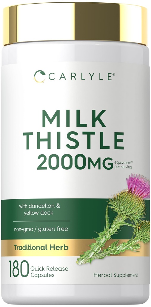 Carlyle milk Thittle 2000mg 