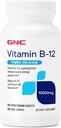 GNC Βιταμίνη B-12 1000mcg, Υποστηρίζει την παραγωγή ενέργειας, 90 Caplets
