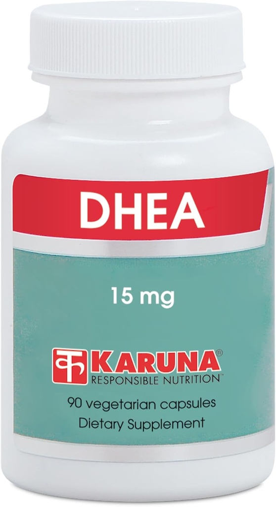 Karuna DHEA 15 mg 90 Vejetaryen Capsules [Sağlık ve Güzellik]