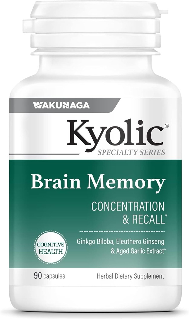 Εγκεφαλική μνήμη σειράς Kyolic Specialty, για συγκέντρωση και ανάκληση