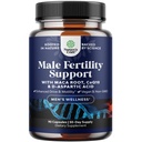 Pre Conception Ανδρικό συμπλήρωμα γονιμότητας - Semen Volume Booster με CoQ10, Maca Root, methyl folate & D-ασπαρτικό οξύ - Mens Fertility Supplement for Sperm Motility - Conception for Him, 90 Count