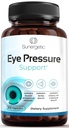 Sunergetic Premium Eye Printing Support Supplement - Eye Pressure Supplement with Saffron, Lutein, Zeaxanthin, Bilberry & Pine Bark - Supports Ocular Health & General Vision - 30 Count