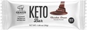 Genius Gourmet Gluten Free Keto protein Bar, Chocolate Keto Bars, Premium MCTs, Low Carb, Low Sugar (Chocolate Dream, 12 Kont ( 1))