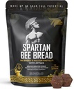 Spartan Bee Bread Chewables – Bee Bread Raw Organic Natural Multivitamin with Bee Pollen, Propolis & Royal Jelly | Enerji için Fermented, Vitality, Recovery & Immunity | Non-GMO, Hiçbir Şey