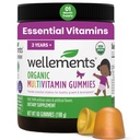 Wellements USDA Organic Kids Multivitamin Gummies 60 Ct (3+ Yıl) | Essential Kids Vitamins A, B, C, D, E & çinko | Sağlıklı Büyüme ve Geliştirme* | Non-GMO, No Gluten & No Yapay Renkler