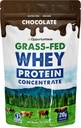 Opportuniteas Grass Fed Whey Protein Toz Yoğunluğu - Çikolata - Saf Protein Tamam - GMO, Hormon Ücretsiz & Gluten Ücretsiz - 1lb