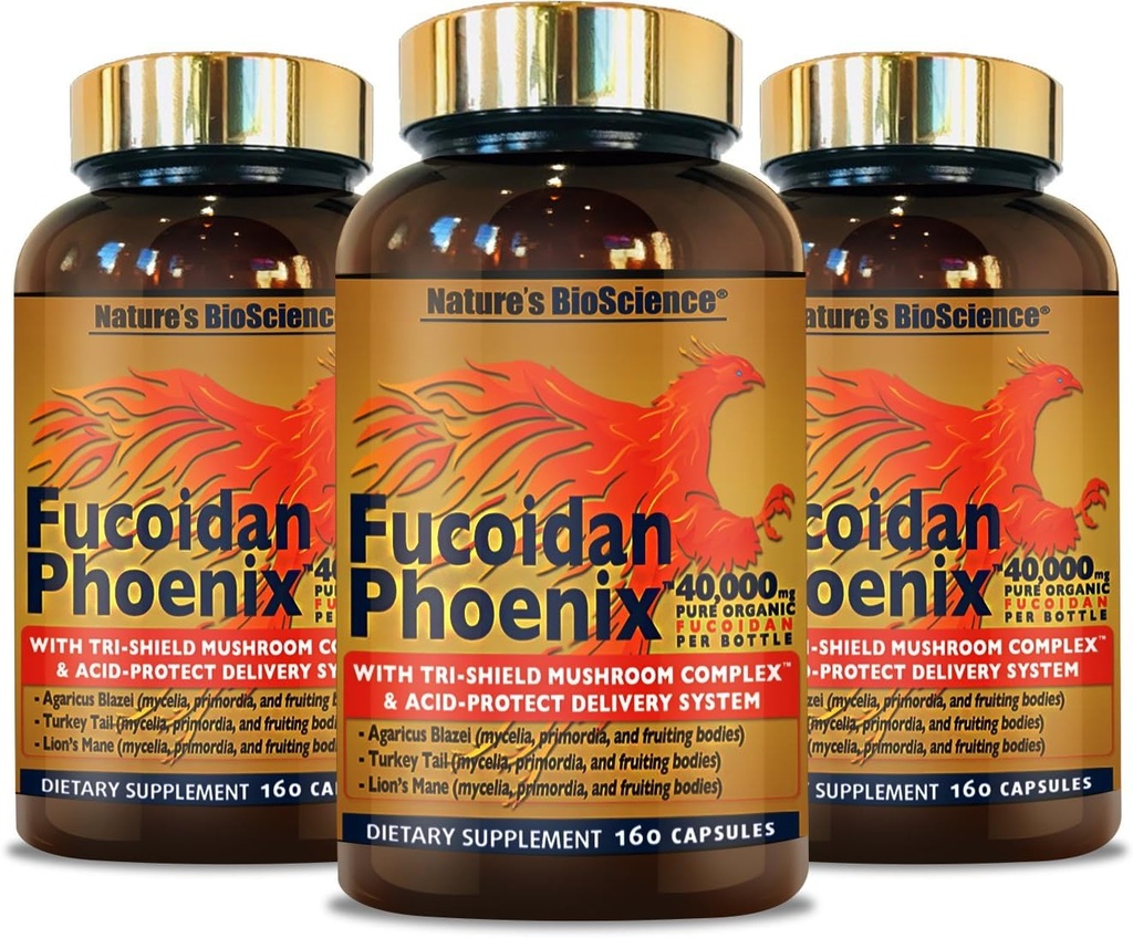 Fucoidan Phoenix Advanced 3 πακέτο