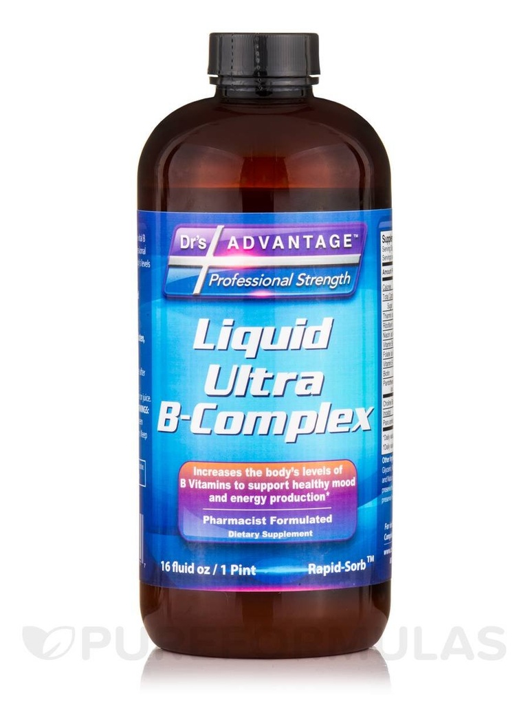 Πλεονέκτημα Dr's Liquid Ultra B Complex, 16 Ουγγιά