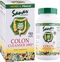Sanar Naturals Colon Cleanser 2002 - Συμπλήρωμα ινών, Διαχείριση βάρους Detox και Gut Υγεία για γυναίκες και άνδρες - GLP-1 Υποστήριξη - Psyllium Husk σκόνη, Cascara Sagrada, 90 κάψουλες