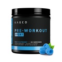 Kaged Sport Pre Workout Toz for Men & Women, Blue Razz, Sport sertifikalı, 188 mg Caffeine, Nitrik Oksit Supplement, Beta Alanine for Energy, Kilolifting, Cardio Endurance & Strength, 20 Servisler